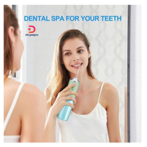 DM® Portable Teeth Cleaning Device – Oral Irrigator PPS Pulse - Green