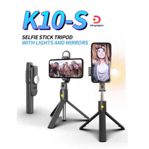 K10S®Selfie stick/tripod stand – Black