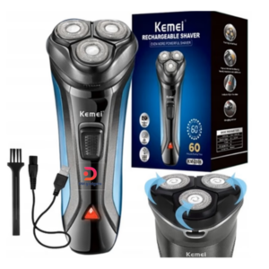 Kemei®KM-2806 Rechargeable Shaver Grey-Blue