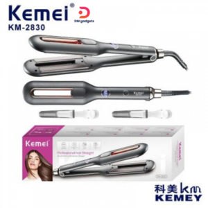 Kemei®KM-2830 2 in 1 Professional Multi Hair Styling Tools Ionic Hair Straightener Flat Iron Hair Straightener