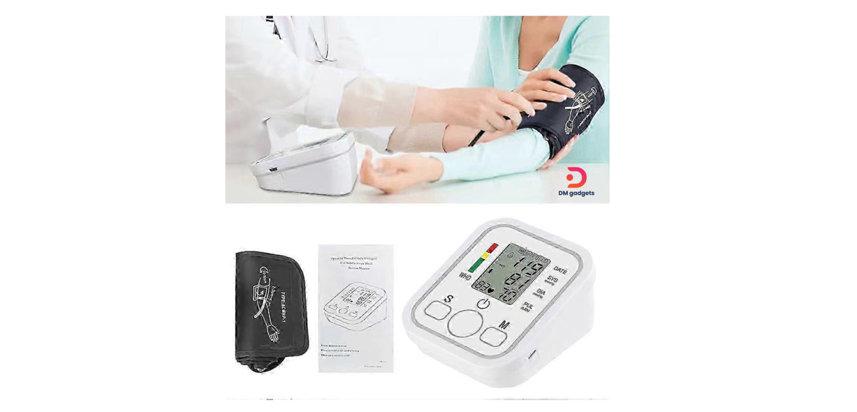 Happy Sheep®Electronic Blood Pressure Monitor - White