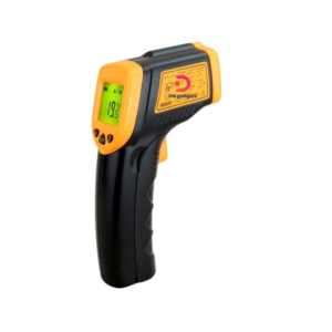 AR360®Digital non-contact infrared thermometer – Black-Orange