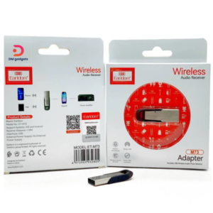 Earldom®M73 Adapter Portable USB Wireless Audio Music Receiver - Silver