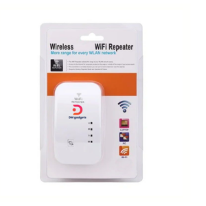 DM®Wireless WIFI signal booster – Wireless N-1800Mbps-extender 2.4GHz WLAN network- White