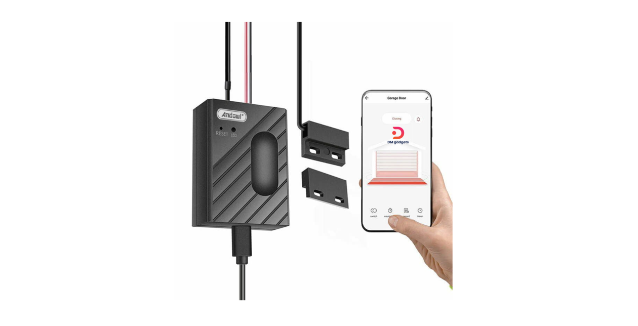 Andowl®Q-CK400 Wi-Fi Smart Garage Door Opener