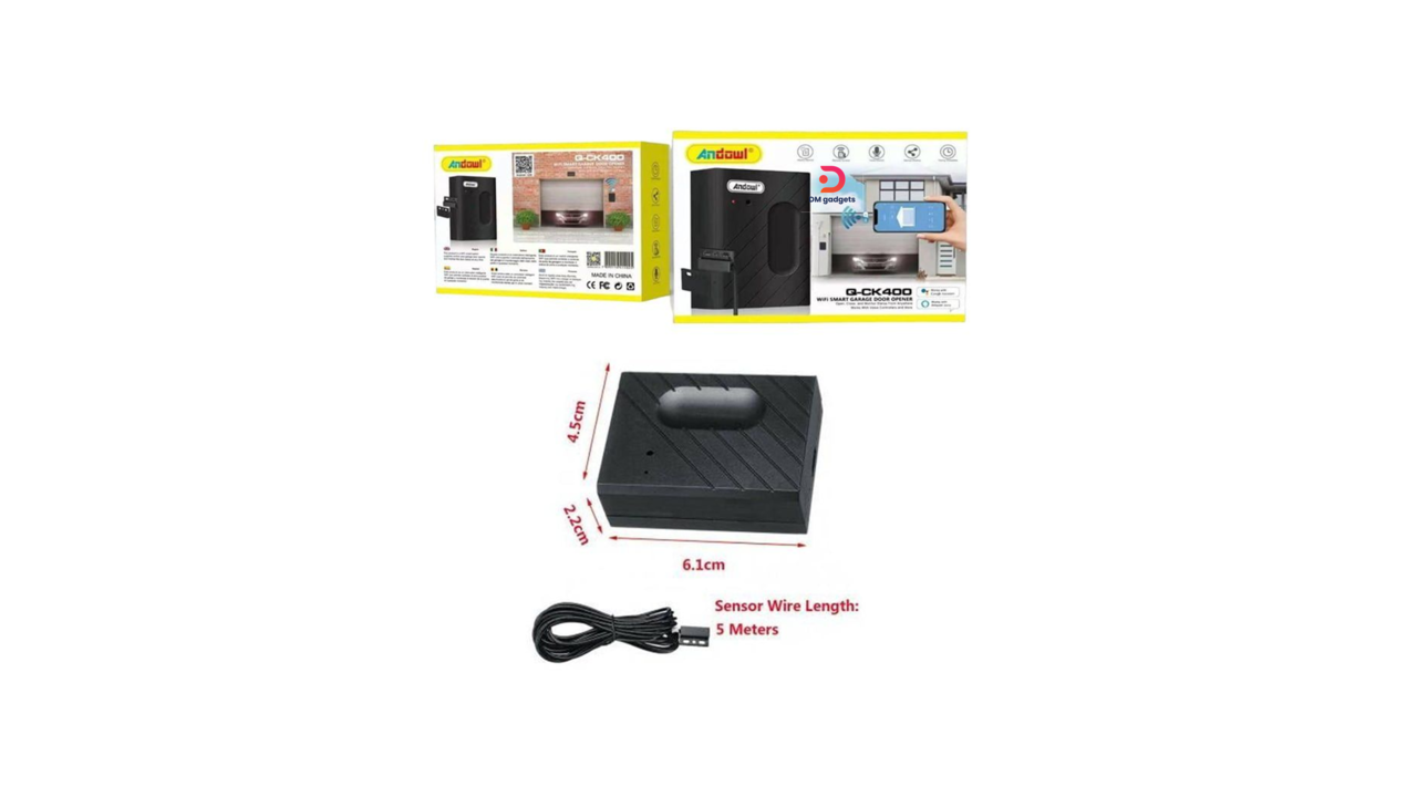 Andowl®Q-CK400 Wi-Fi Smart Garage Door Opener - Image 2