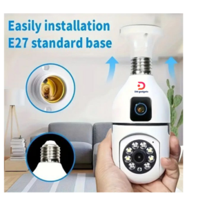 DM®080021 IP security camera – Dual – Lamp E27 – White
