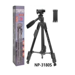 Neepho®NP-3180S Professional Heavy Duty Aluminum Alloy Video Stand Tripod - Black