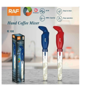 Raf® R.108 45W Electric Handheld Coffee Grinder – Hand Coffee Mixer-Red