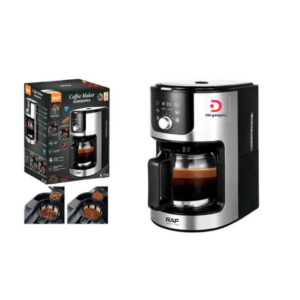 RAF®R.110 1050W Coffee Maker Silver-Black