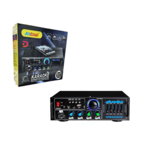 Andowl®Q-GF289 Karaoke Power Amplifier-EQ 2000W,5.1 Wireless – Karaoke Reverberation Power Amplifier