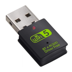 DM®AC600Mbps Dual Band 2.4G-5.8G USB + Bluetooth 5.0 Adapter - Black