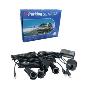 DM®0111722 Set of 4 Parking Sensors with advanced alert System - Black
