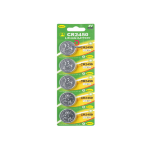 Rekter®CR2450 3V Lithium Batteries 5 Pack
