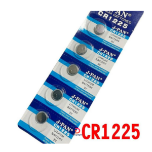 J-PAN®CR1225 Lithium Batteries – 3V – 5 pcs