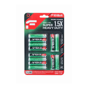Super Heavy-Duty®AA Batteries 12 Pcs