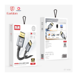 Earldom®ET-W38 3m 4K@60hz Display Port to HDTV Cable