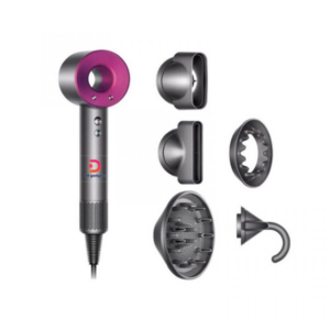 DM®2496 Hair Dryer with Various Attachments,3 Speed temperature – Leafless Hair Dryer Rose-Grey