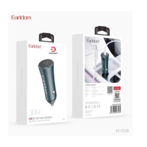 Earldom®ES-CC-50 USB-C 30W Fast Car Charger