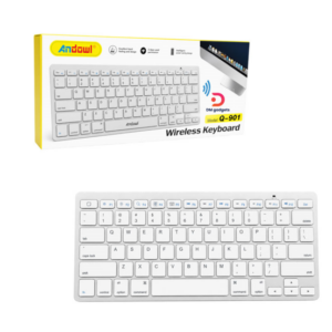 Andowl®Q-901 78 Buttons Slim Bluetooth Wireless Keyboard