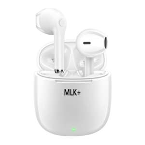 ObaStyle®MLK+ X301 In Ear Bluetooth Handsfree Headphones with Charging Case White