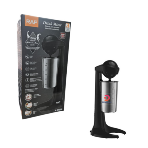 RAF®R.31000 Drink Mixer – Coffee-Milkshake Maker 100W - Black