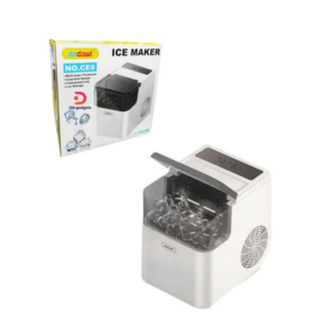 Andowl® NO.CE8 200W, Ice-capacity 12Kg, Countertop Ice Maker - White