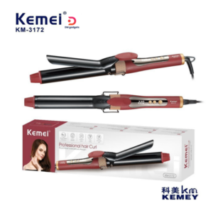 Kemei®KM-3172 Professional Hair Curl Excellent Industrial Design 55W,220 °C – Red