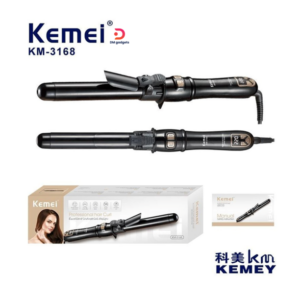 Kemei®KM-3168 Professional Hair Curl Excellent Industrial Design 50W,220 °C, 360°swivel cord – Black