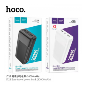 HOCO®J72B 30000mAh, Power Bank USB+Type-C, 2A, Black