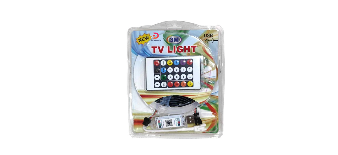 DM®012002 RGB USB 3M LED Strip for TV – TV Light