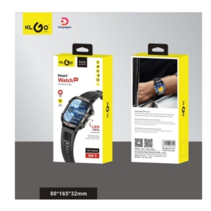 KLGO®SW-5 Smart Watch iOS/Android - Black