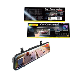 Andowl®Q-CA579 5.5″ Car Mirror Display with FHD Front Camera + HD Rearview Camera/ Car Camcorder Touch Screen