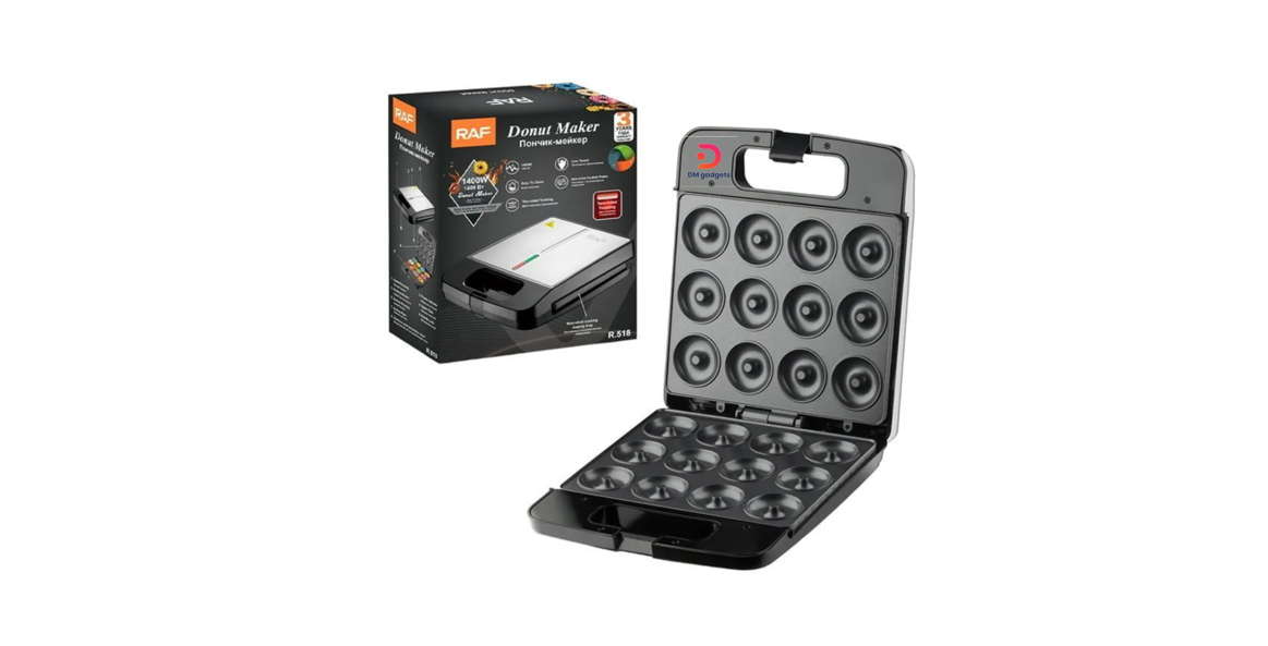 RAF®R.518 1400W Donut Maker