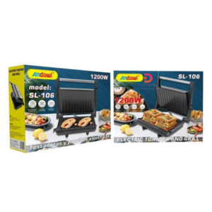 Andowl®SL-106 1200W 220V Toaster and Grill
