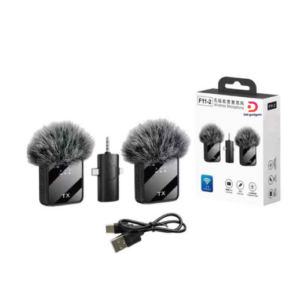 F11-2®Wireless Lavalier Microphone for Phone and Camera
