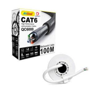 Andowl®QC6000 100-metre CAT6 High-Performance Network Cable