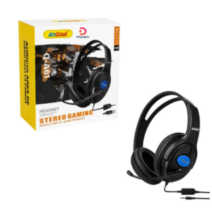 Andowl®Q-A61 Stereo Gaming Headset with Microphone for PC and Mobile