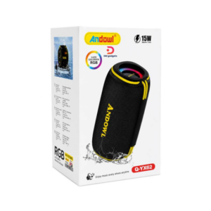 Andowl®Q-YX62 Portable Wireless Bluetooth 5.3 RGB Speaker -TF card support 15W IPX6