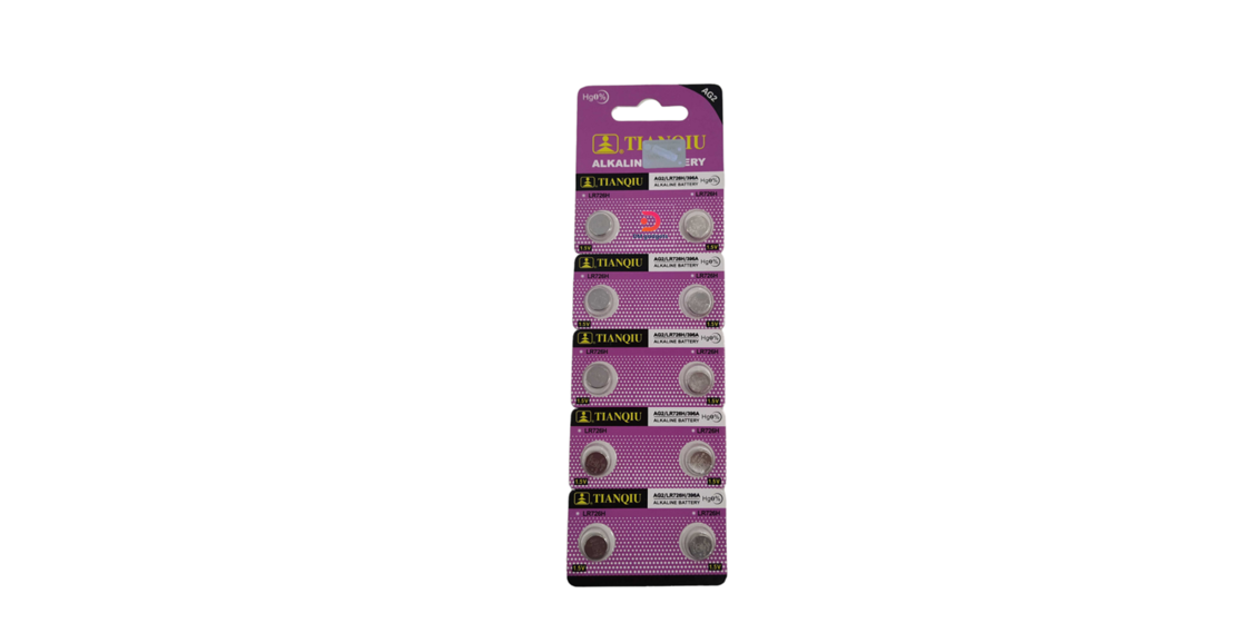 Tianqiu® AG2 Alkaline batteries – 1.55V – 10 pcs – 681026