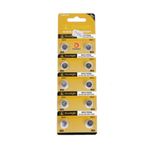 Tianqiu®AG3– LR41H/392A – 1.55V – 10pcs – 681033Alkaline batteries