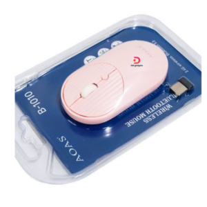 AOAS®B-1010 Wireless Bluetooth Mouse - Pink