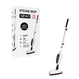 DM®002564 12-in-1 2600W -0.3L-130°C Floor Steam Cleaner – Steam Mop