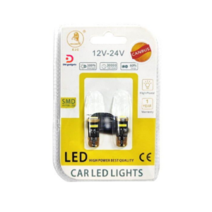 EJC®Canbus T10-7020-3SMD LED Car Bulbs, 12V, 2-pack, Cool White