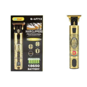 Andowl®Q-LF713 Rechargeable Hair Clipper, Gold