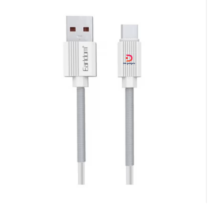 Earldom®EC-137C 3a USB to USB-C Fast Charge Cable 1m White