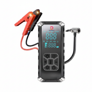 A8-2®Vehicle Battery Jump Starter 8000mA with 150PCI Air Compressor LED Display+smart control system