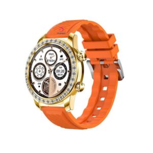 Z89®PRO MAX Smartwatch with 2 straps – Orange/Brown