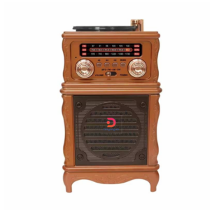 FEEXOT®Vintage Portable Radio, Wireless Bluetooth Audio – Dark Brown