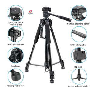 Tripod®NeePho NP-8840 camera tripod, high-grade aluminum frame